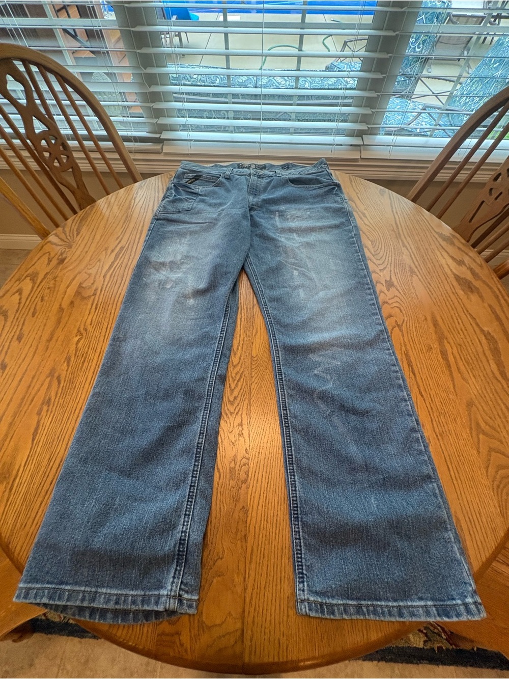 Ariat Mens M4 Relaxed Fit Boot Cut Jeans 38x32